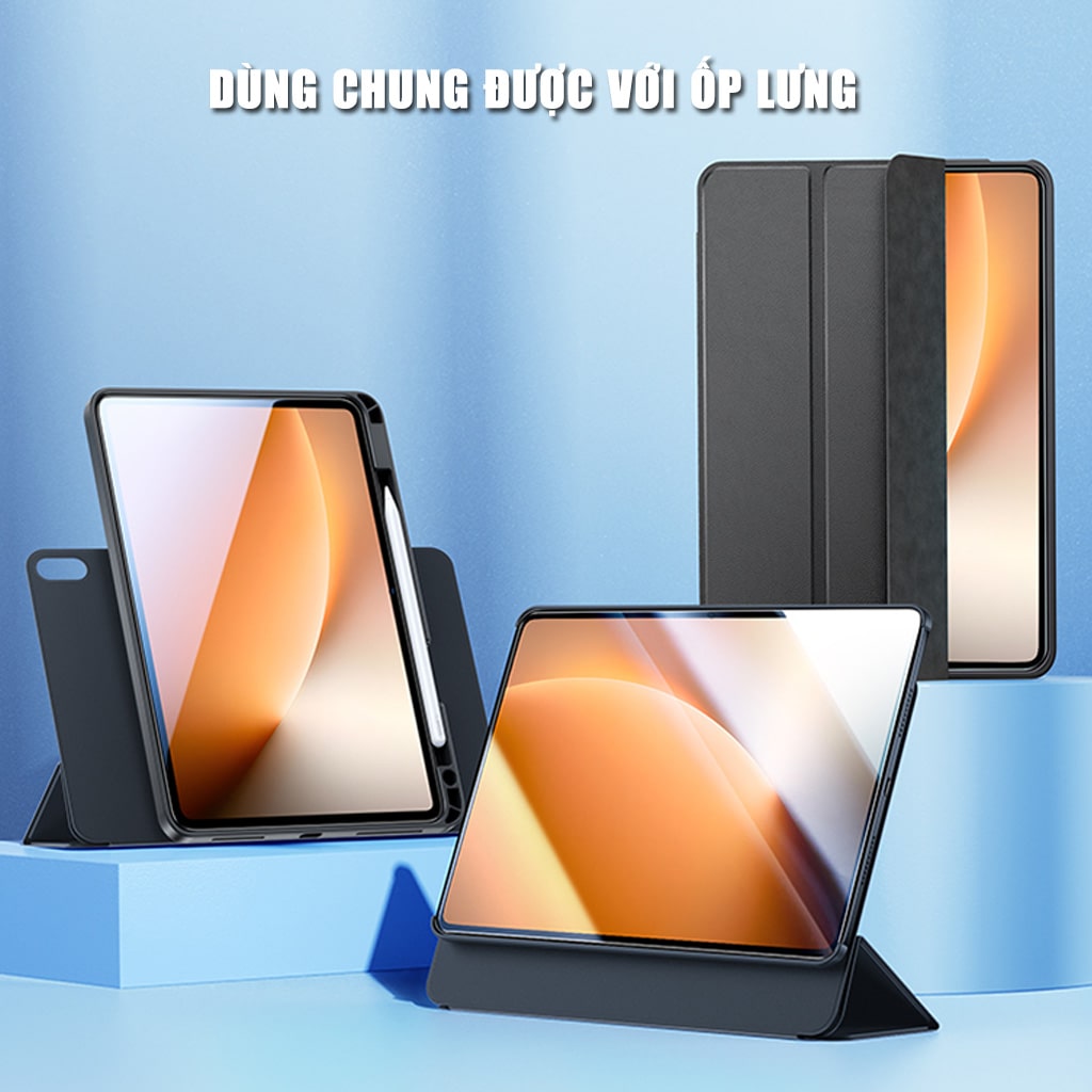 Kính cường lực Redmagic Pad 3 Pro full màn hình chính hãng Smart Devil có khung hỗ trợ dán