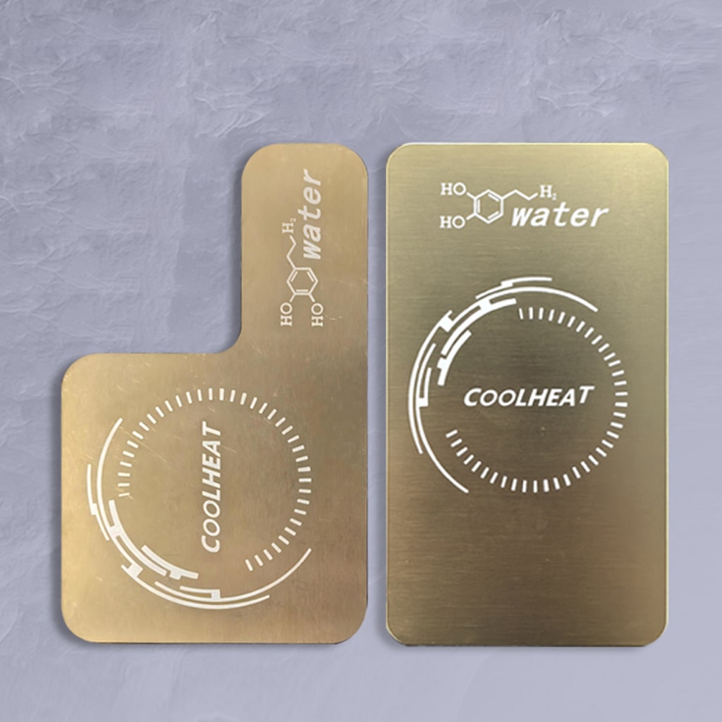 Tấm đồng tản nhiệt từ tính có lõi ống chất lỏng dẫn nhiệt hiệu suất cao V6C Pro dùng cho sò lạnh tản nhiệt