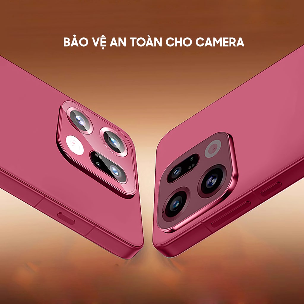 Kính cường lực dán camera Oppo Find X9 thấu kính nổi 3D cao cấp độ cứng 9H trong suốt chống trầy xước va đập