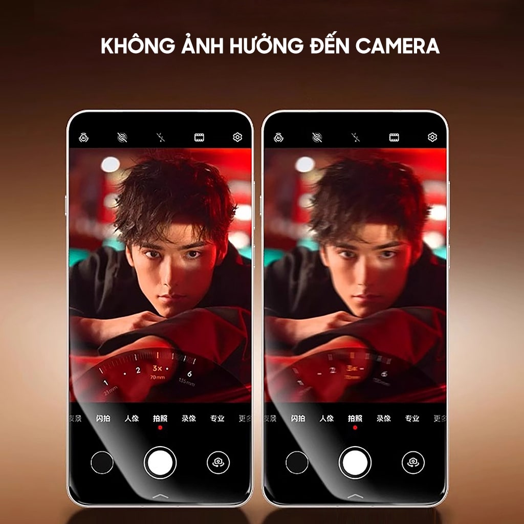 Kính cường lực dán camera Oppo Find X9 thấu kính nổi 3D cao cấp độ cứng 9H trong suốt chống trầy xước va đập
